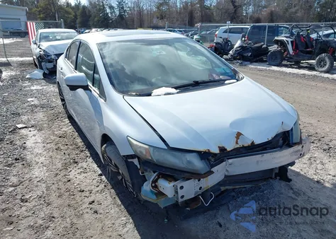 2014 Honda Civic Ex-L from USA, damaged, VIN 19XFB2F99EE212139